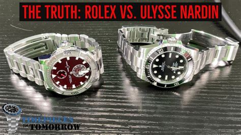 Rolex vs. Ulysse Nardin Quality Comparison .